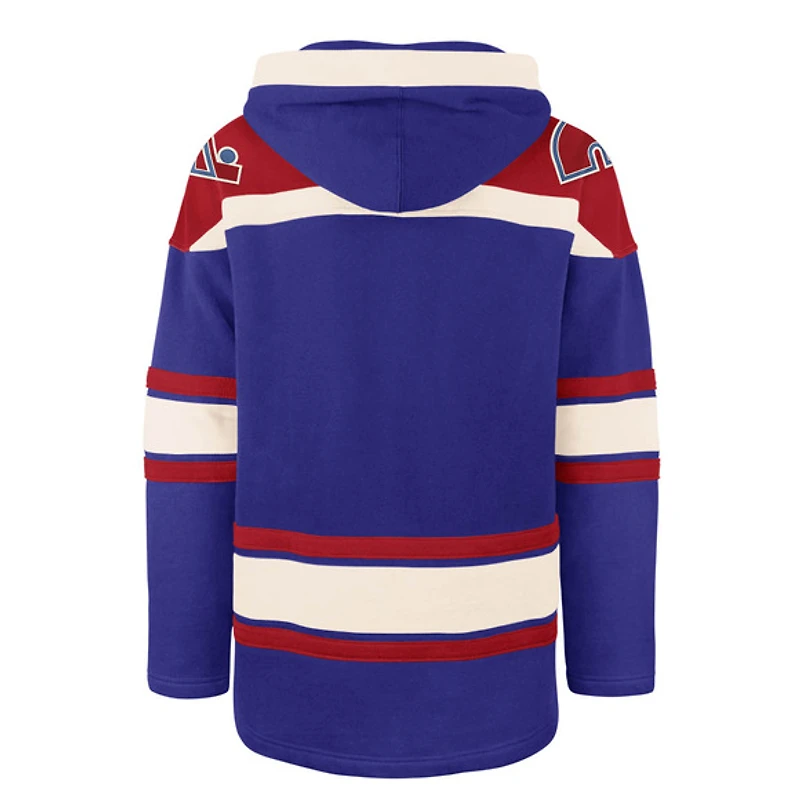 Superior Lacer Nordiques de Québec - Chandail à capuchon pour adulte