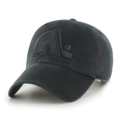 Black Tonal Clean Up Nordiques de Québec - Casquette ajustable de la LNH pour adulte
