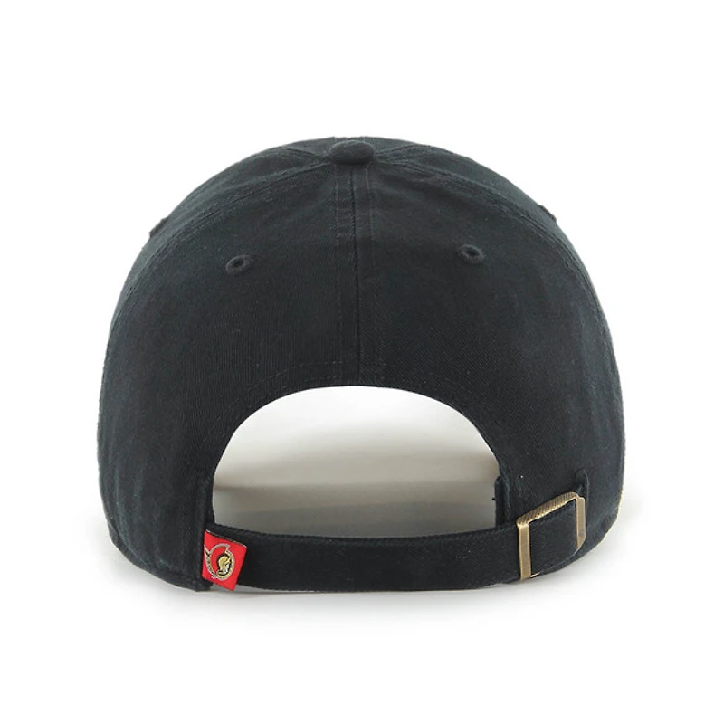 Black Tonal Clean Up Sénateurs d'Ottawa - Casquette ajustable de la LNH pour adulte