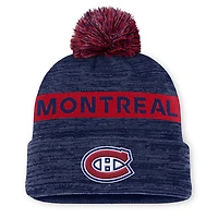 Authentic Pro Rink - Tuque à revers avec pompon pour adulte