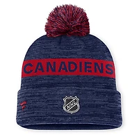Authentic Pro Rink - Tuque à revers avec pompon pour adulte