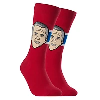 Marty St-Louis Montreal Canadiens NHL Bench Boss Edition - Adult Caricature Crew Socks