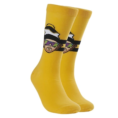 David Pastrnak Boston Bruins NHL Special Edition - Adult Caricature Crew Socks