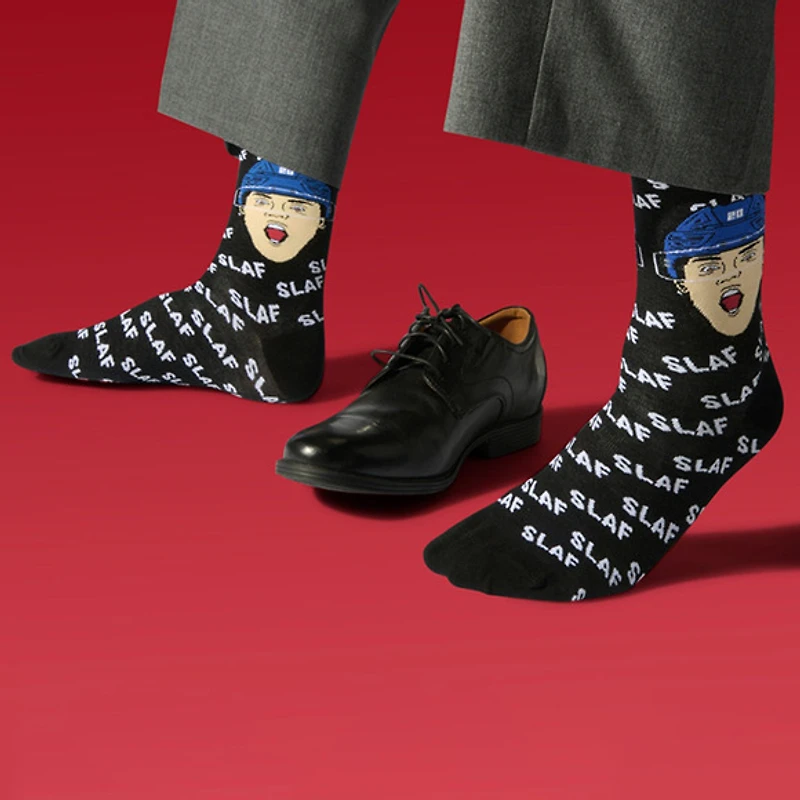 Juraj Slafkovský Montreal Canadiens NHL Special Edition - Adult Caricature Crew Socks