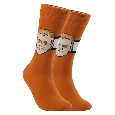 Matvie Michkov Flyers de Philadelphie LNH Édition Recrue - Chaussettes caricatures pour adulte
