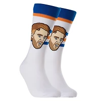 Connor McDavid Edmonton Oilers NHL - Adult Caricature Crew Socks