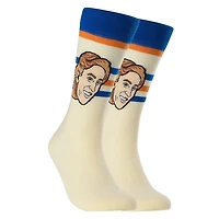 Wayne Gretzky Oilers d'Edmonton LNH Édition Rétro - Chaussettes caricatures pour adulte