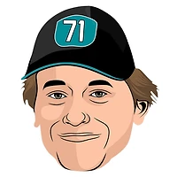 Macklin Celebrini Sharks de San Jose LNH Édition Recrue - Chaussettes caricatures pour adulte