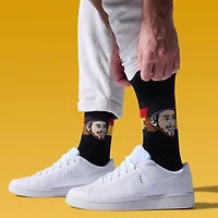 Quinn Hughes Canucks de Vancouver LNH - Chaussettes caricatures pour adulte