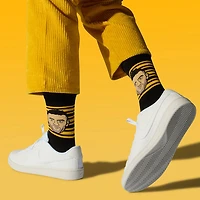 Biz Nasty Spittin Chiclets - Adult Caricature Crew Socks