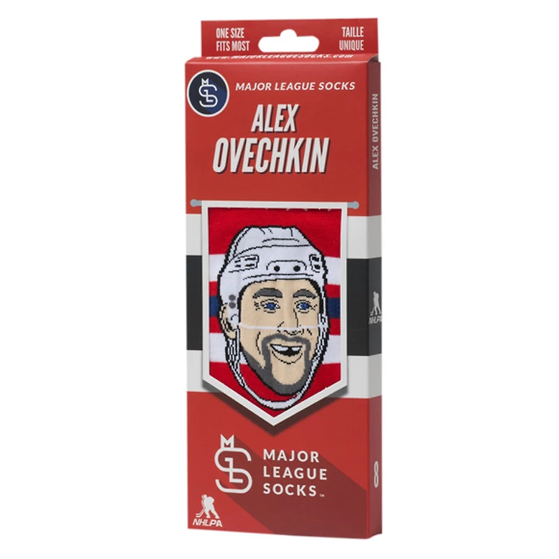 Alex Ovechkin Washington Capitals NHL - Adult Caricature Crew Socks