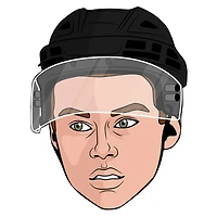 Connor Bedard Blackhawks de Chicago LNH Édition Recrue - Chaussettes caricatures pour adulte