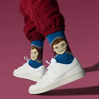 Cale Makar Avalanche du Colorado LNH - Chaussettes caricatures pour adulte