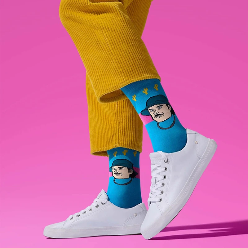 Auston Matthews Maple Leafs de Toronto LNH Édition Spéciale - Chaussettes caricatures pour adulte