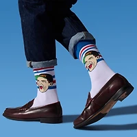 Mark Messier New York Rangers NHL Special Edition - Adult Caricature Crew Socks