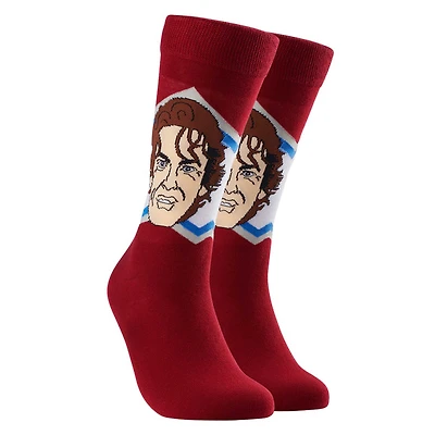 Joe Sakic Avalanche du Colorado LNH - Chaussettes caricatures pour adulte