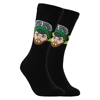Jake Oettinger Dallas Stars NHL - Adult Caricature Crew Socks