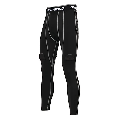 1013011904 - Pantalon de compression avec support athlétique pour senior