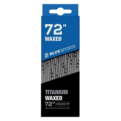 Titanium - Waxed skate laces