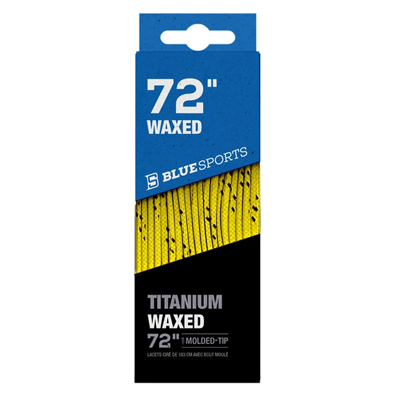 Titanium - Waxed skate laces