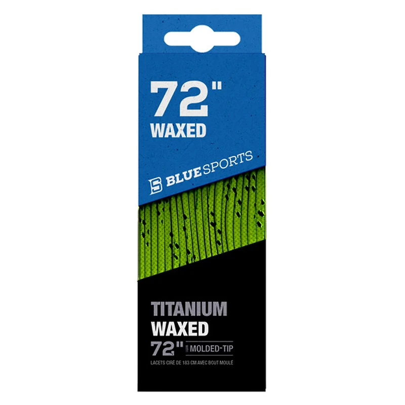 Titanium - Waxed skate laces
