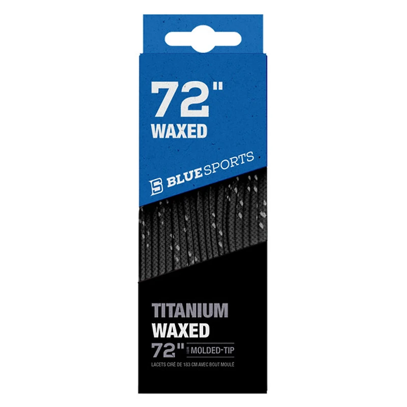 Titanium - Waxed skate laces