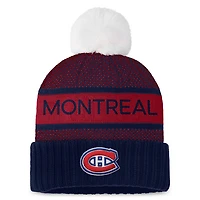 Authentic Pro Rink - Tuque à revers avec pompon pour adulte