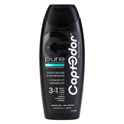 Captodor Pure 400 ml - Gel douche 3 en 1
