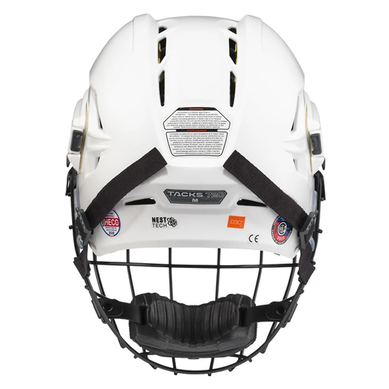 Tacks 720 Combo - Casque de hockey avec grille pour senior