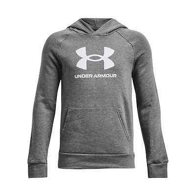 Rival Fleece Big Logo - Boys' Hoodie