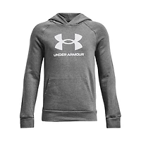 Rival Fleece Big Logo - Boys' Hoodie