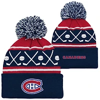 Face Off - Junior Cuffed Tuque with Pompom