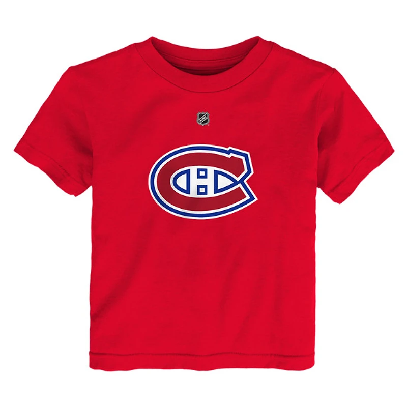 Name and Number - Toddlers' NHL T-Shirt