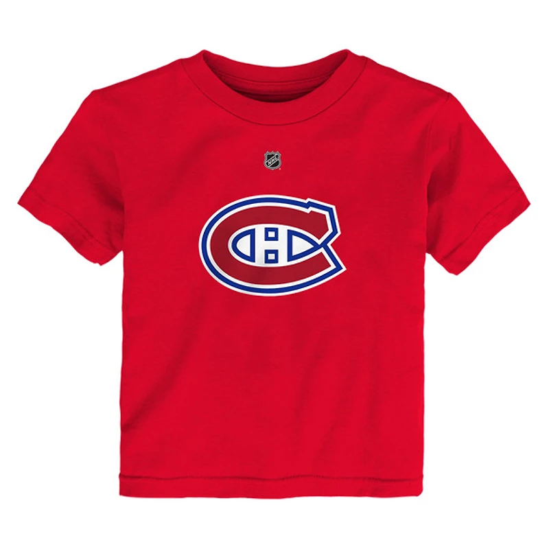 Nom et Numéro - T-shirt de la LNH pour petit enfant