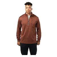 Textured - Men's Half-Zip Sweater