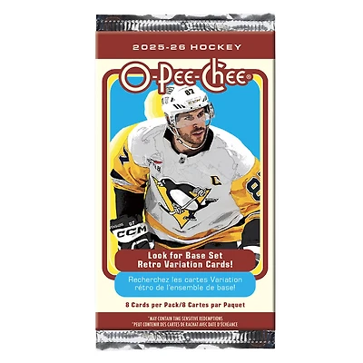 2025-26 O-Pee-Chee Hockey Gravity Feed - Collectible Hockey Cards