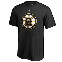 Authentic Stacked #88 David Pastrnak - T-shirt de la LNH pour adulte