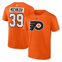 Authentic Stacked #39 Matvei Michkov - T-shirt de la LNH pour adulte