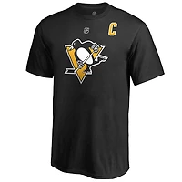 Authentic Stacked #87 Sidney Crosby - Adult NHL T-shirt