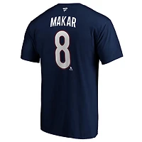 Authentic Stacked #8 Cale Makar - Adult NHL T-shirt