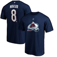 Authentic Stacked #8 Cale Makar - Adult NHL T-shirt