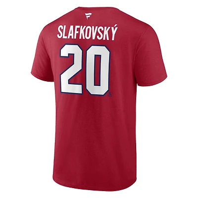 Authentic Stacked #20 Juraj Slafkovský - Adult NHL T-shirt