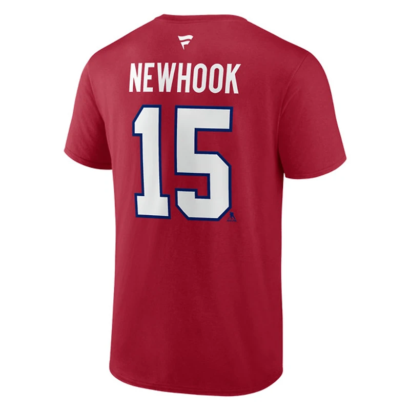 Authentic Stacked #15 Alex Newhook - Adult NHL T-shirt