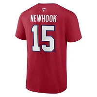 Authentic Stacked #15 Alex Newhook - Adult NHL T-shirt