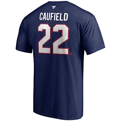 Authentic Stacked #22 Cole Caufield - T-shirt de la LNH pour adulte