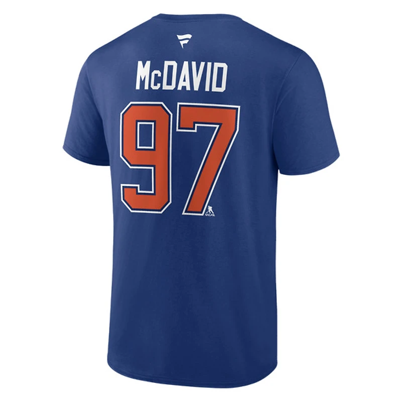 Authentic Stacked #97 Connor McDavid - Adult NHL T-shirt