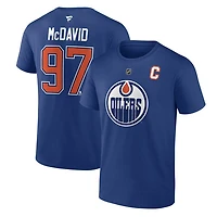Authentic Stacked #97 Connor McDavid - Adult NHL T-shirt