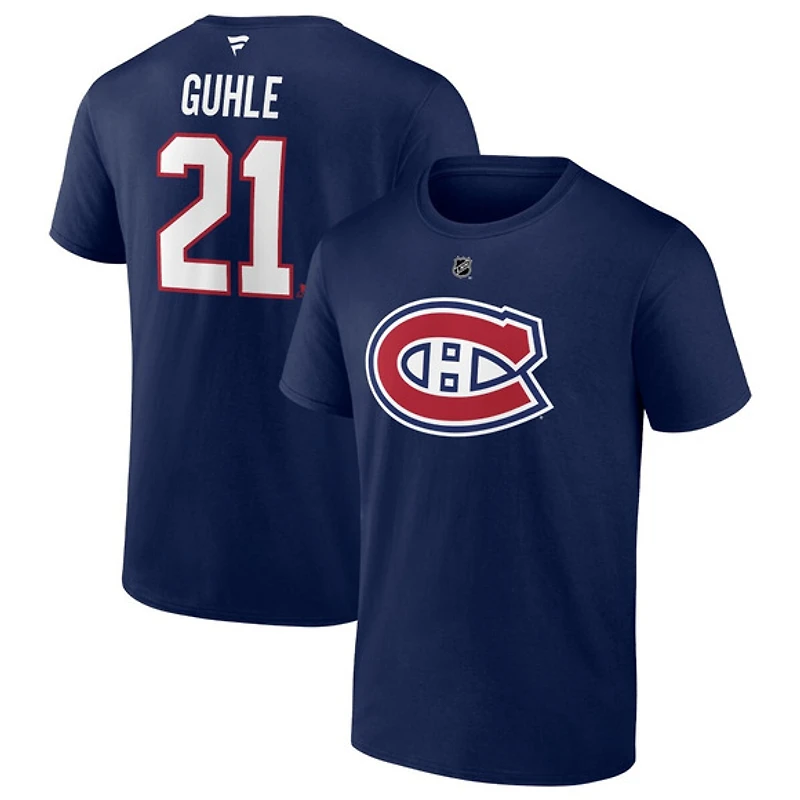 Authentic Stacked #21 Kaiden Guhle - T-shirt de la LNH pour adulte