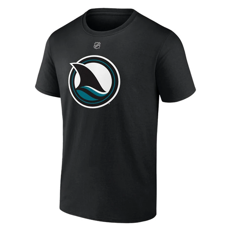 Authentic Stacked #71 Macklin Celebrini - T-shirt de la LNH pour adulte