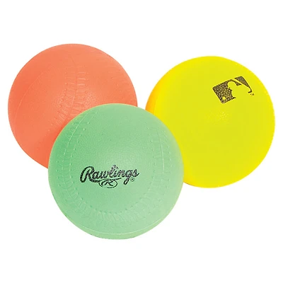 CurveTrain (Pack of 3) - Foam Trainer Balls